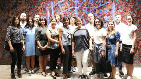 CMO Society üyeleri Bienal'de buluştu